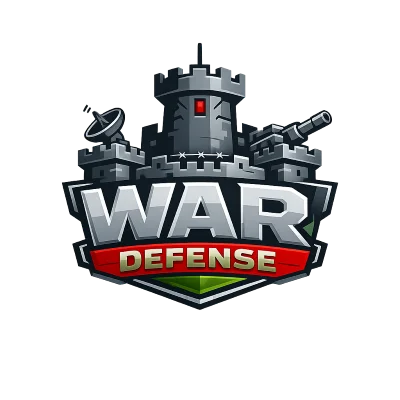 War Defense Game Logo - Strategic Tower Defense
